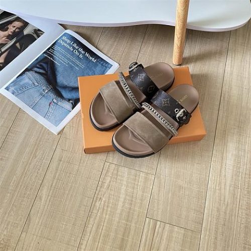 Louis Vuitton LV Vibe Comfort Mule · AMBER