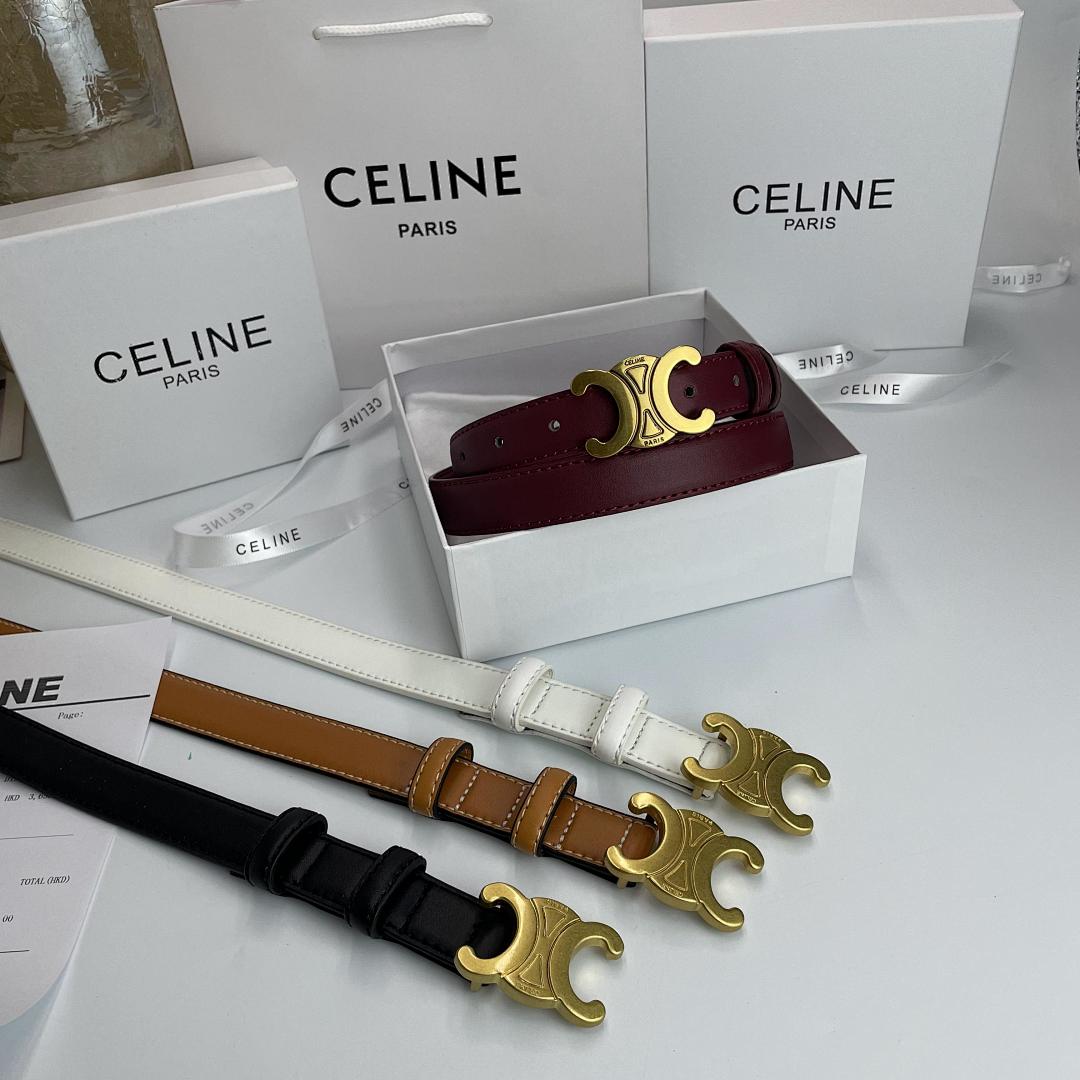 Celine Triomphe Belt · J9C1 — תמונה 17