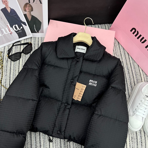 Miu Miu Cropped Down Jacket · F2F6