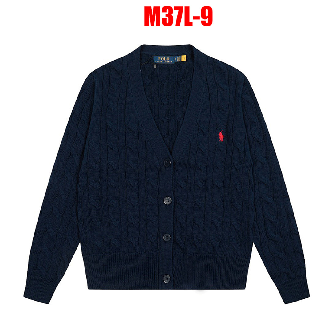 Polo Ralph Lauren Cable-Knit Wool-Cashmere Cardigan · M37L — תמונה 5