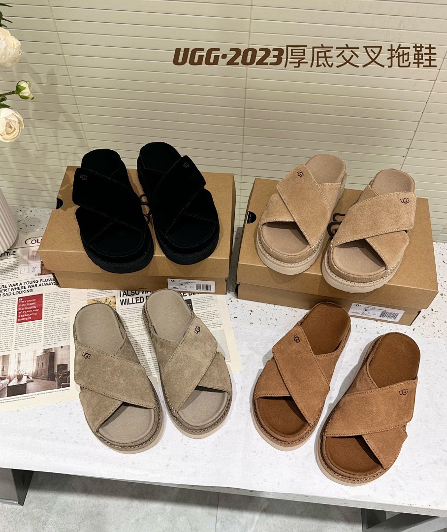 UGG Goldenstar Cross Slide · M6C3 — תמונה 3