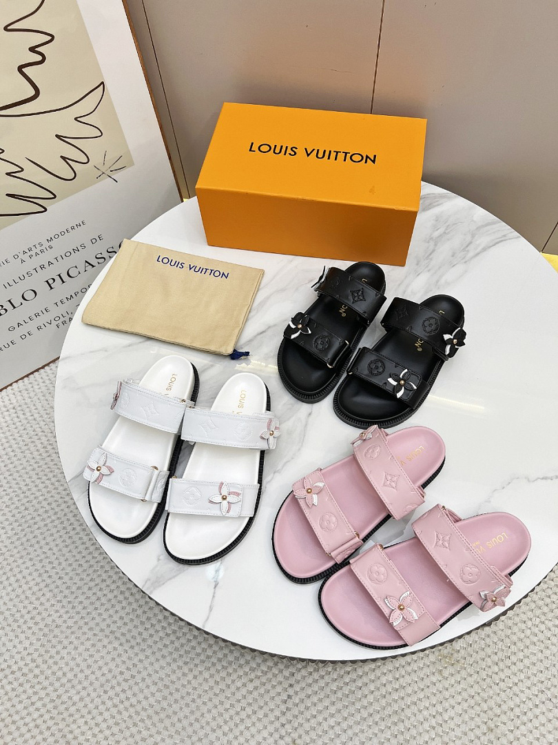 Louis Vuitton Bom Dia Flat Comfort Mule · T65X