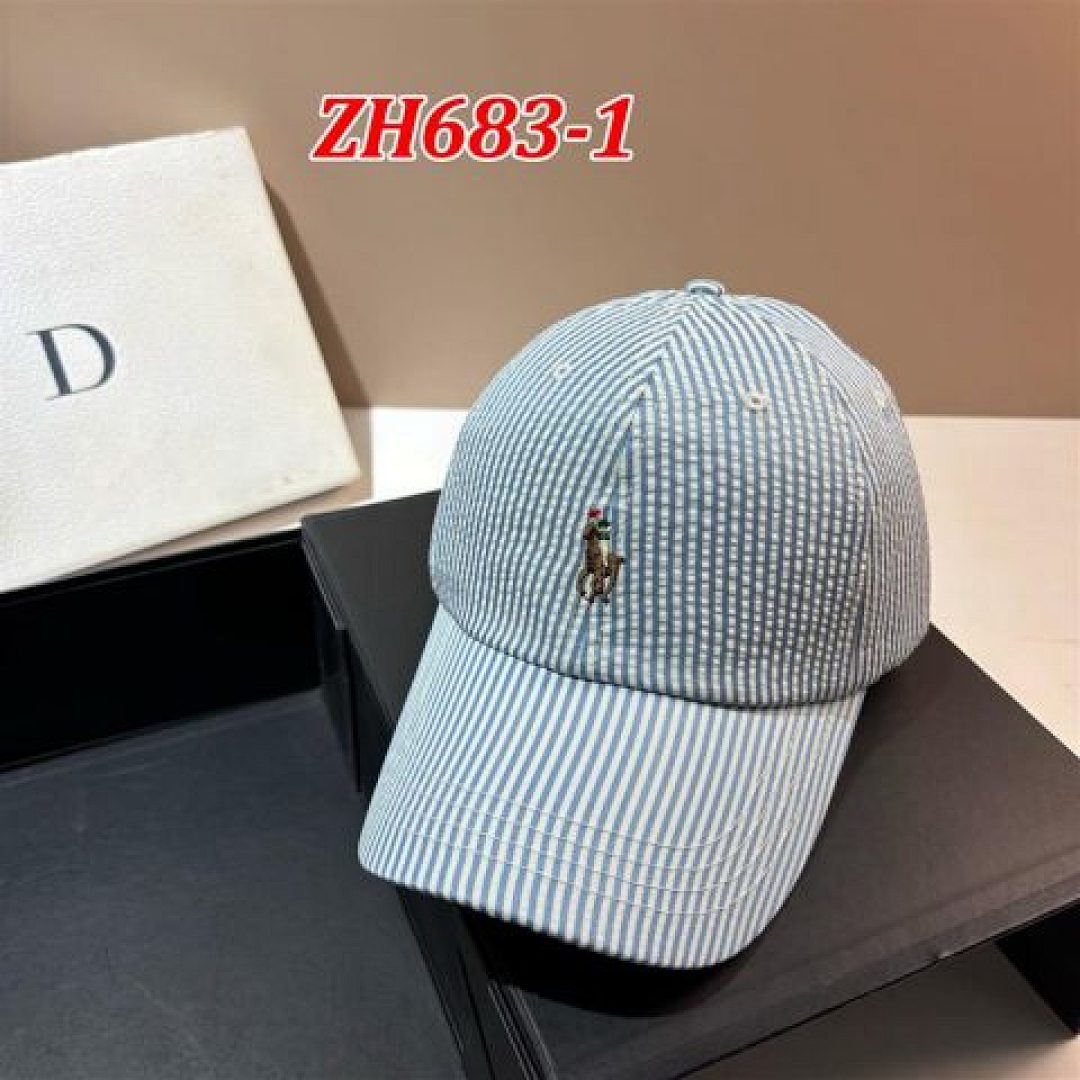 Polo Ralph Lauren Classic Stretch Seersucker Sport Cap · ZH683 — תמונה 4