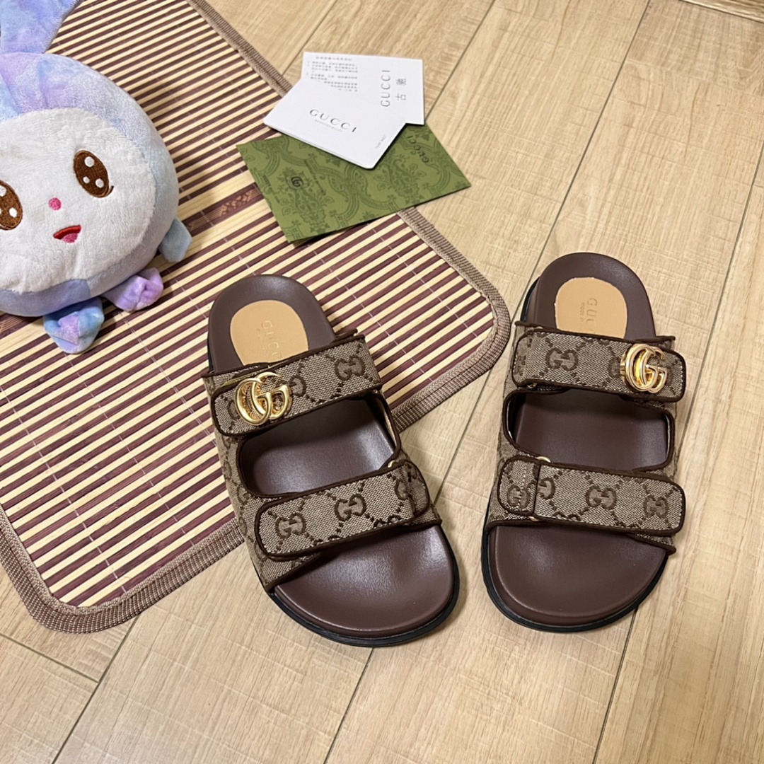 Gucci GG Denim Slide Sandal · Y163G — תמונה 7