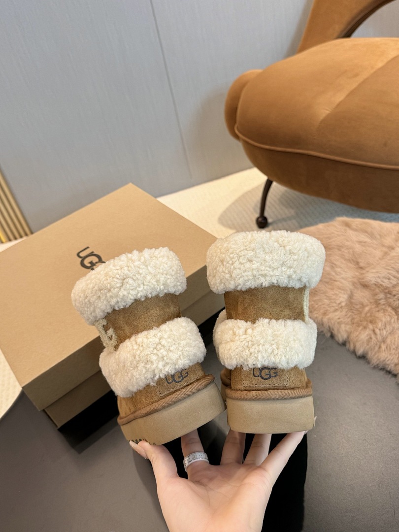 UGG Ultra Mini Fluff Boot · Y15G — תמונה 5