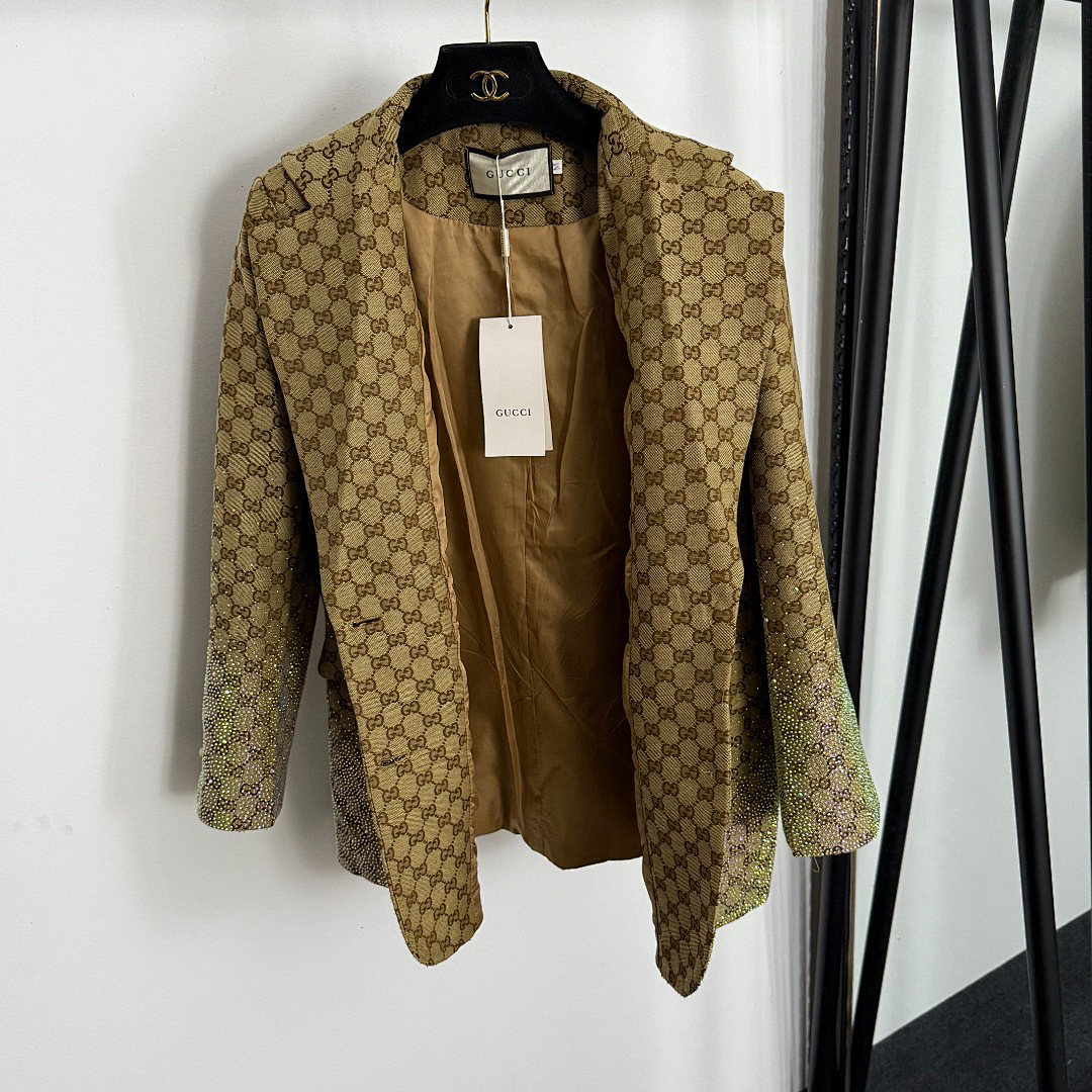 Gucci GG Canvas Jacquard Jacket · BW03 — תמונה 2