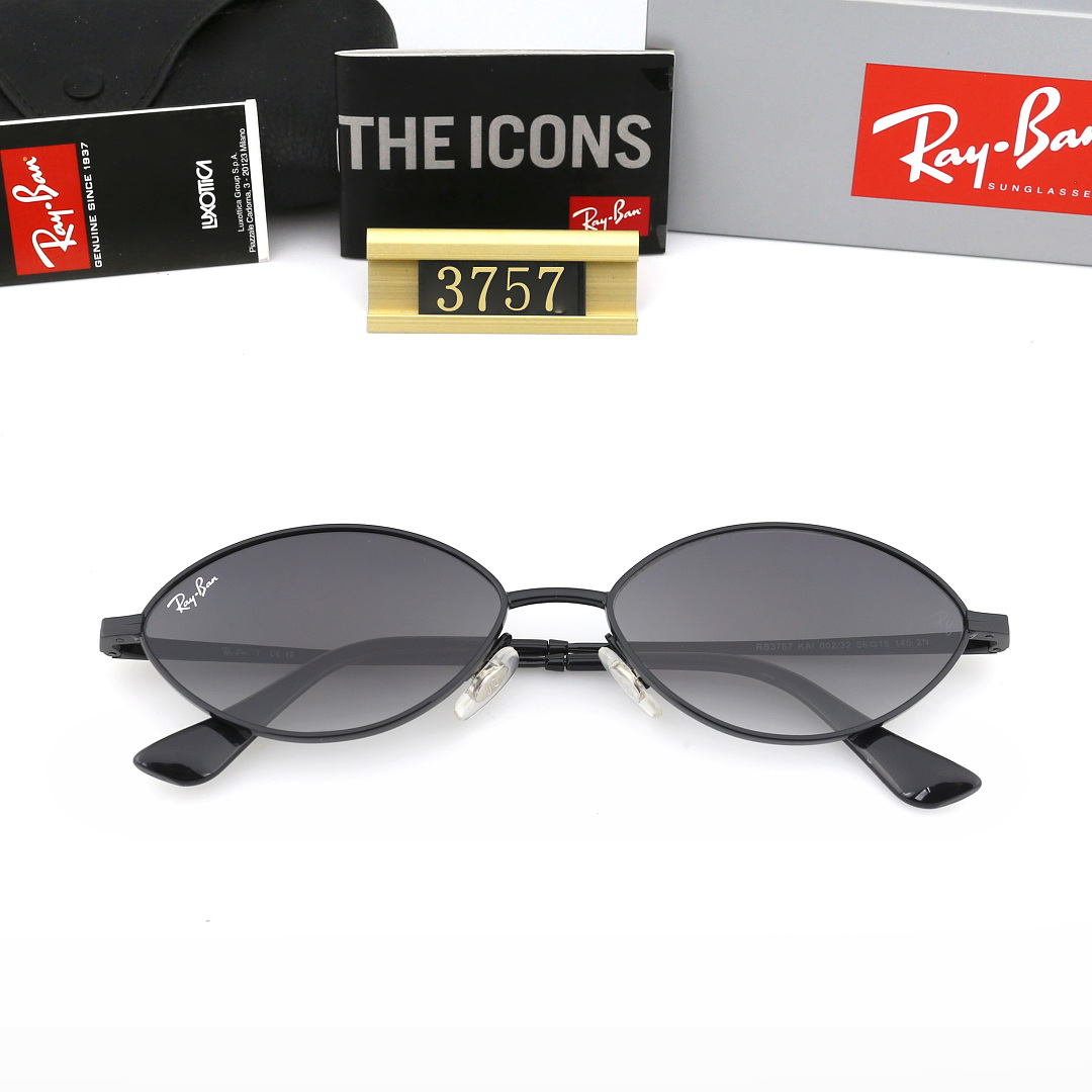 Ray-Ban OVAL 3757 · S85W — תמונה 3