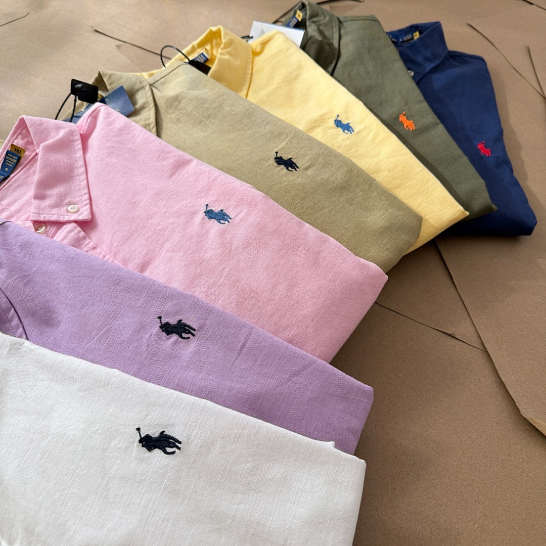 Ralph Lauren Classic Fit Linen Shirt · 46HSX — תמונה 12