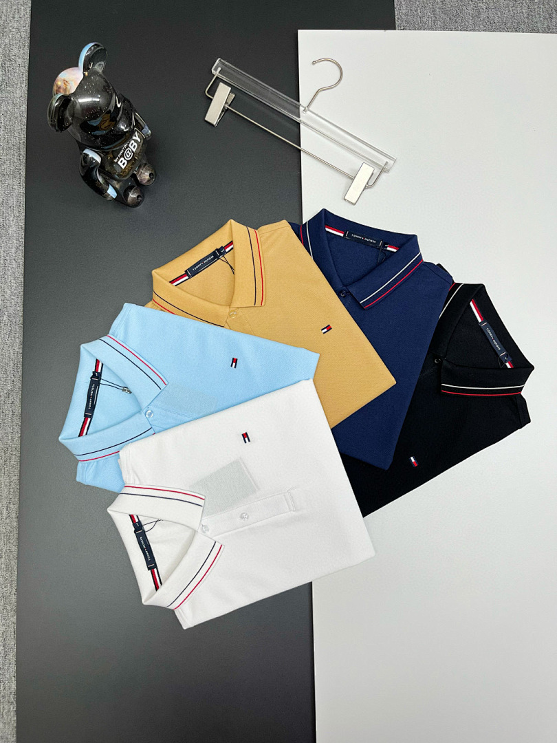Tommy Hilfiger Heritage Regular Fit Stripe Trim · JSED3 — תמונה 18