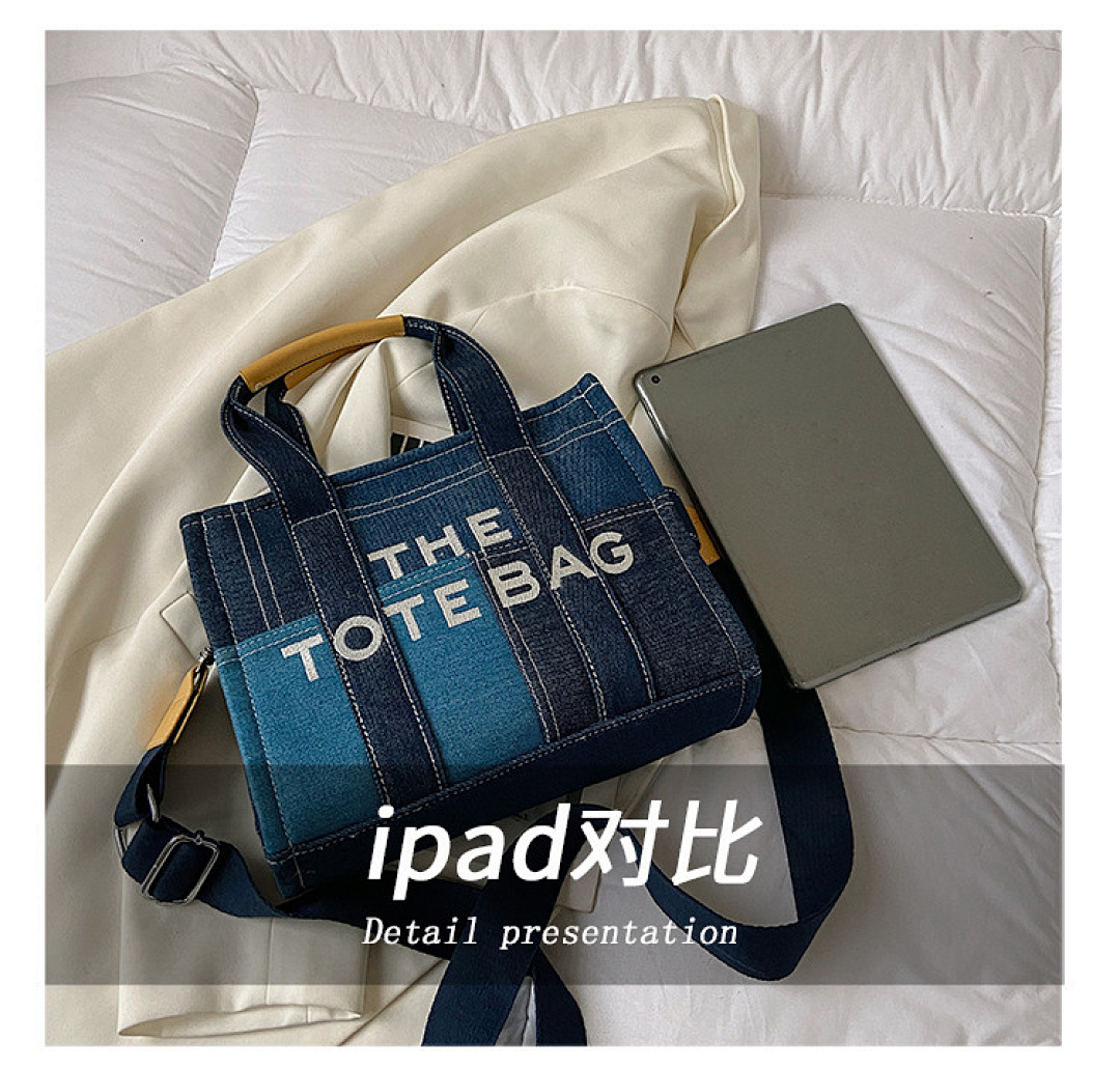 Marc Jacobs The Denim Tote Bag · G89E — תמונה 2
