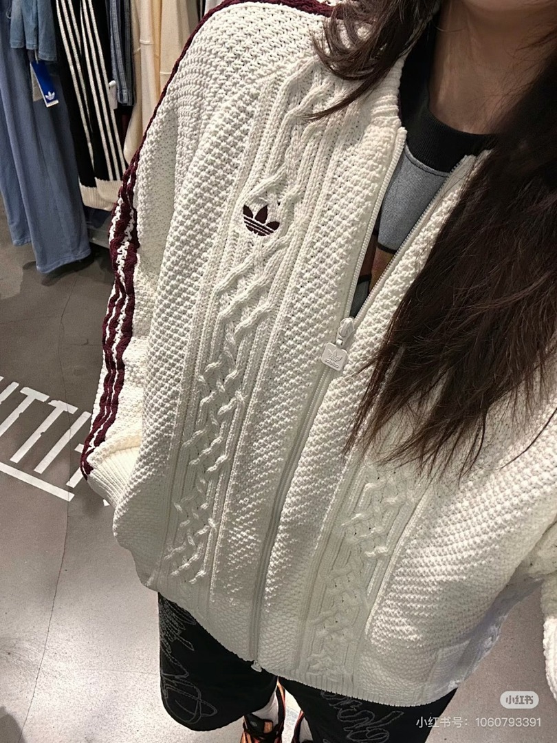 PCY21 Adidas Knit Jacket $53 — תמונה 3