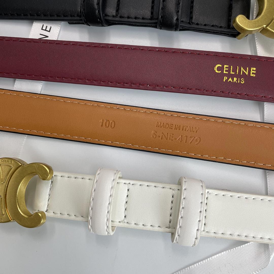 Celine Triomphe Belt · J9C1 — תמונה 4