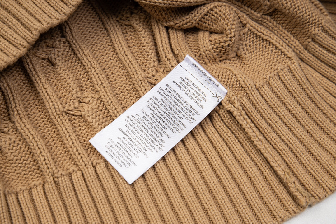 Polo Ralph Lauren Cable Knit Crewneck Sweater · J1Y4 — תמונה 7