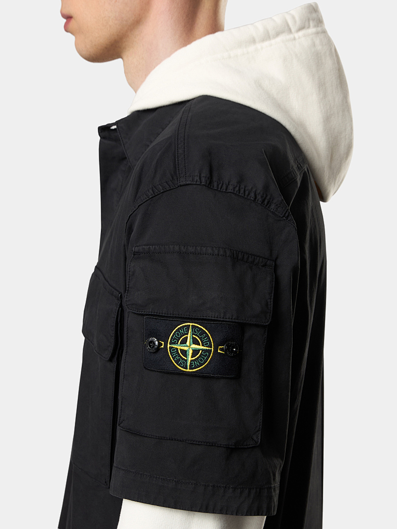 Stone Island Comfort-fit short-sleeve shirt · RX52 — תמונה 18