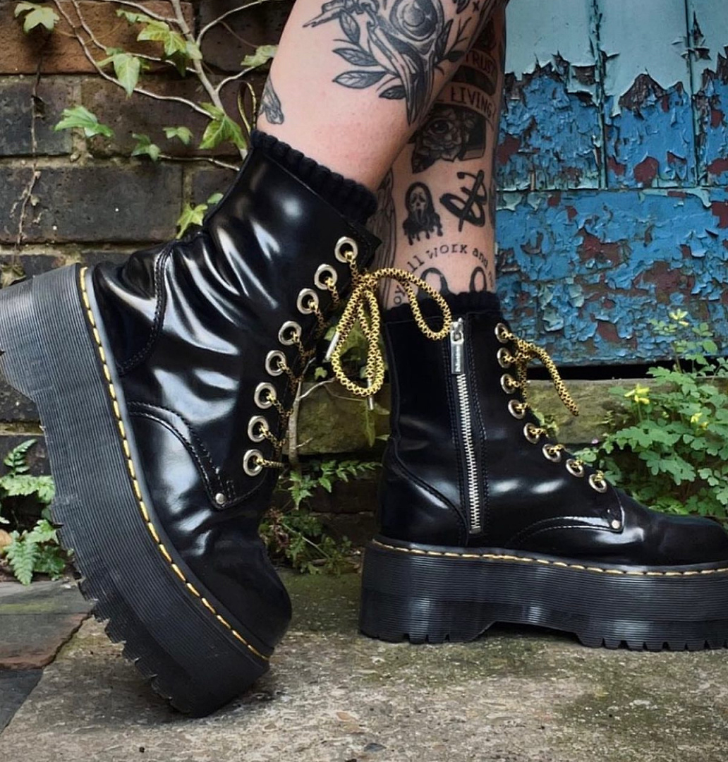 Dr. Martens 1460 Quad Sole Pentagram · Y27N — תמונה 5