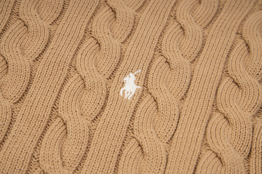 Polo Ralph Lauren Cable Knit Crewneck Sweater · J1Y4 — תמונה 4