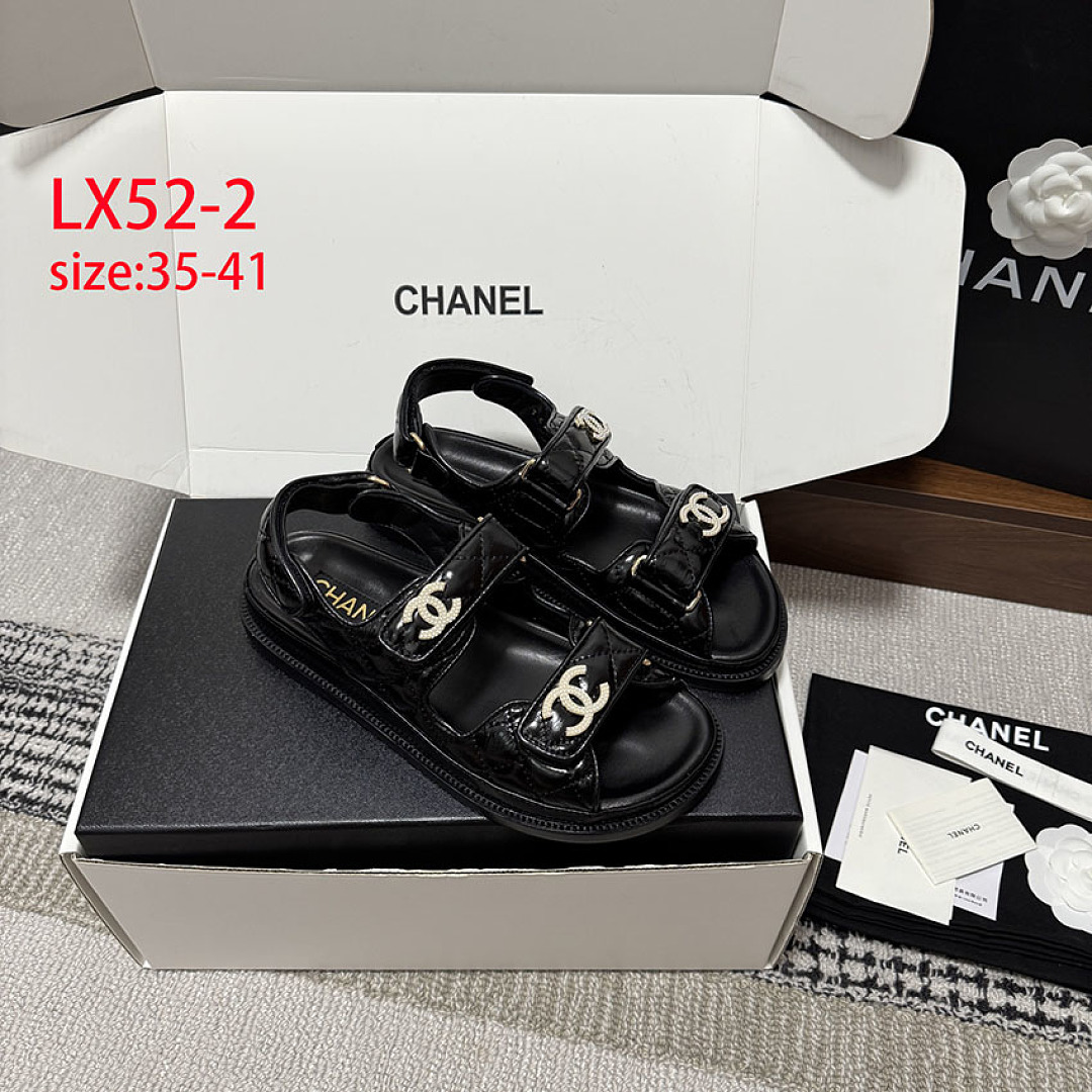 Chanel CC Dad Sandals · LX52 — תמונה 9