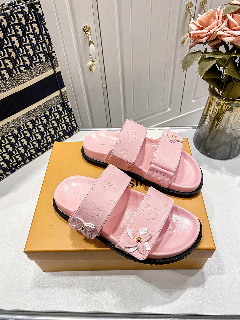 Louis Vuitton Bom Dia Flat Comfort Mule · T65X — תמונה 13