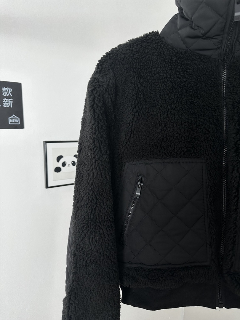 Alo Yoga Sherpa Edge Bomber · YA01 — תמונה 8