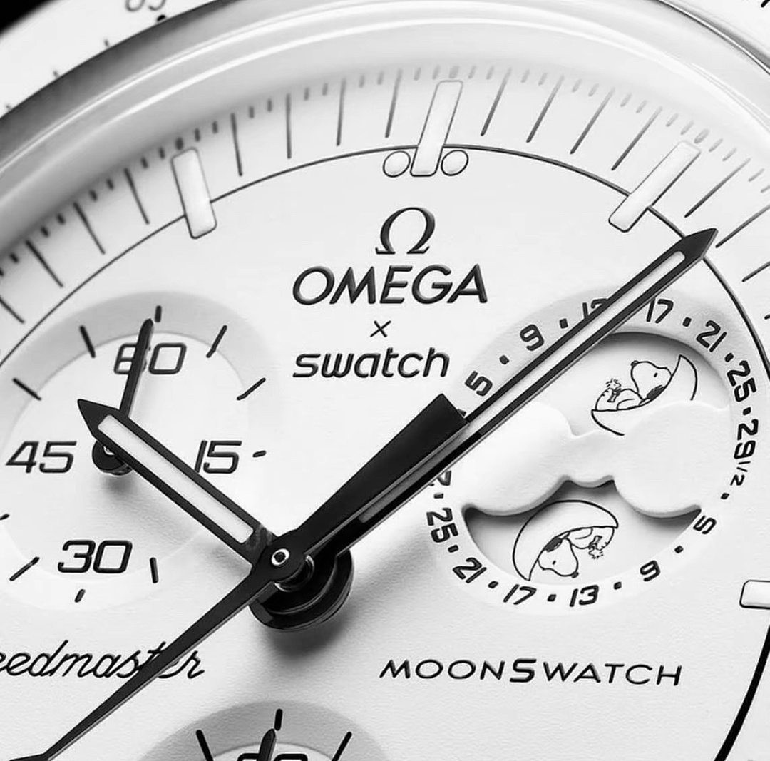 KK04 Omega Snoopy MoonSwatch 28.8$ — תמונה 8