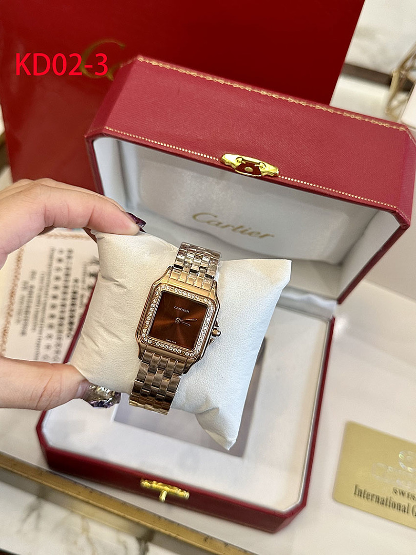 KD02 Cartier Santos Ladies' Watch 105$ — תמונה 10