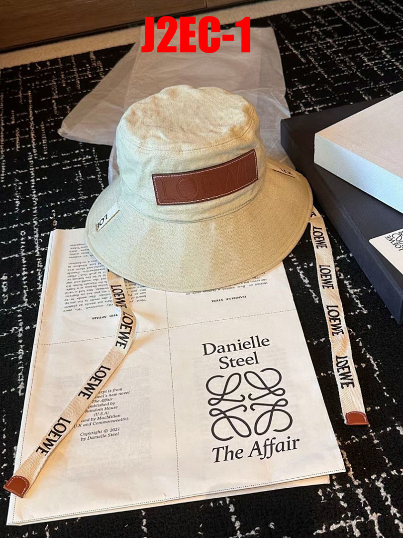 Loewe Denim Fisherman Hat · J2EC — תמונה 15