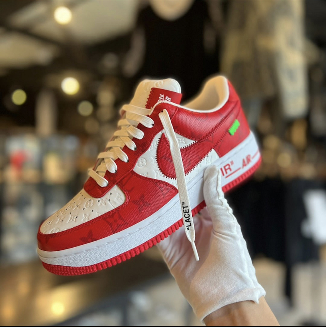 Louis Vuitton x Nike Air Force 1 Low · Y7N9 — תמונה 12