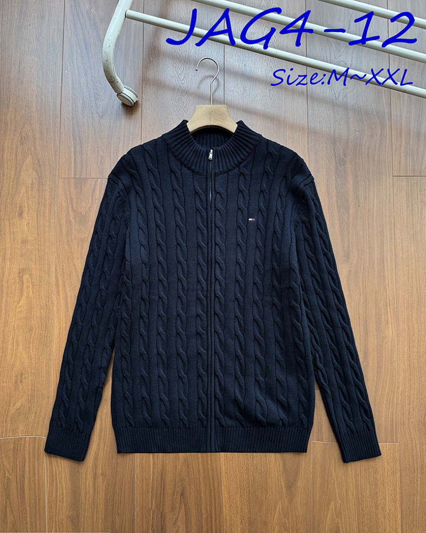 Tommy Hilfiger Cable Knit Zip-Thru Jumper · JAG4 — תמונה 6