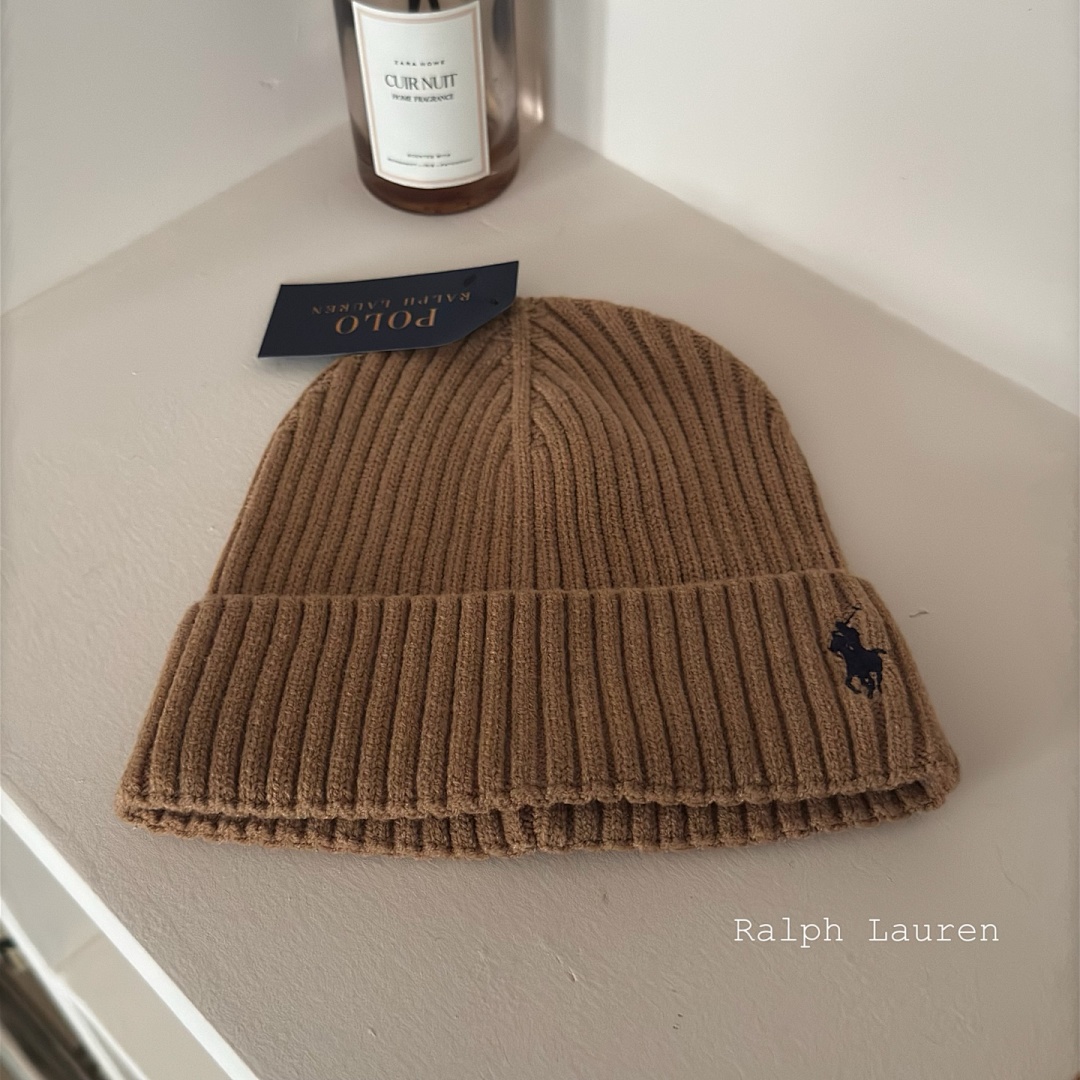 Ralph Lauren Ribbed Beanie And Scarf Set · D7G5 — תמונה 4
