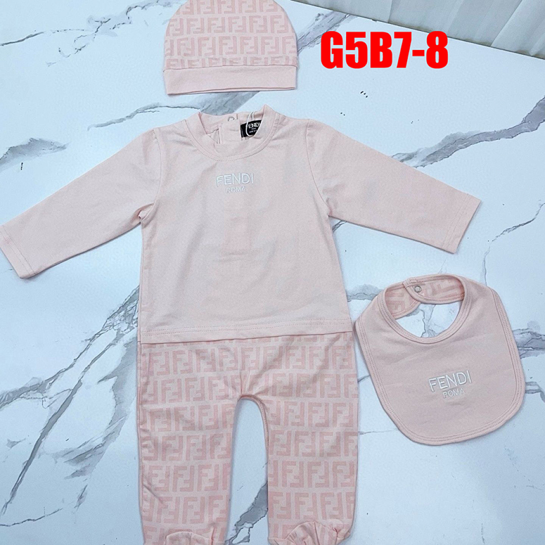 Gucci Baby cotton one-piece with Web · G5B7 — תמונה 22