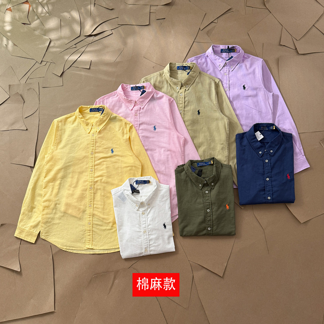 Ralph Lauren Classic Fit Linen Shirt · 46HSX