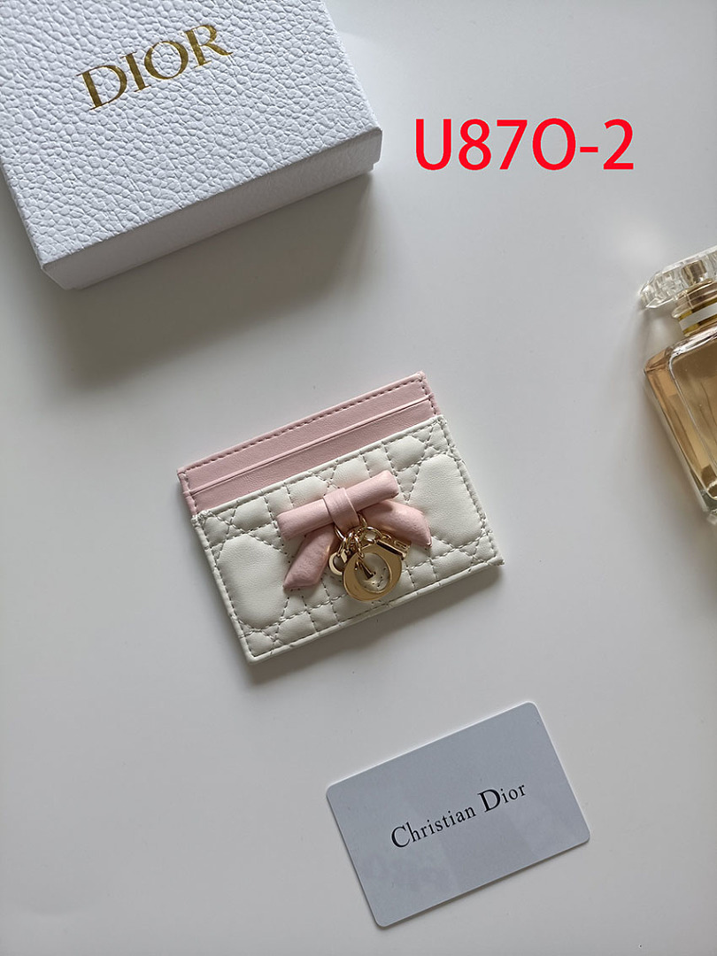 Lady Dior Freesia Card Holder · U87O — תמונה 15