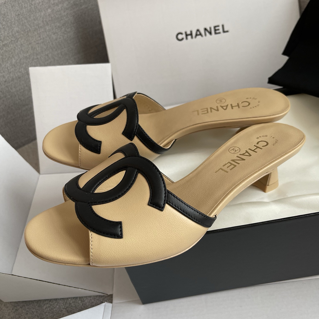 SS25 Chanel Kitty Heel Sandals 76$ — תמונה 8