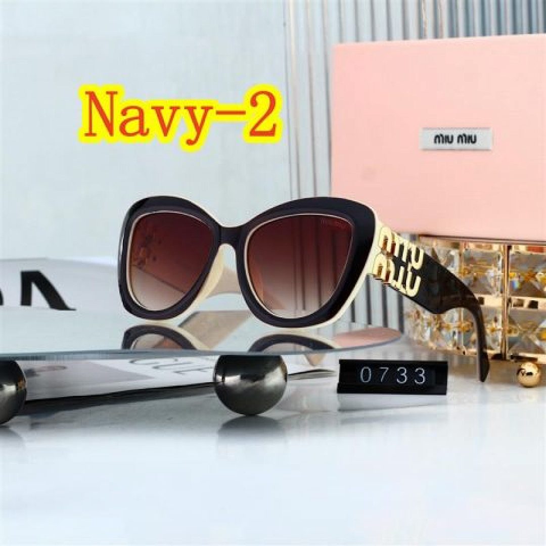 Navy MIUMIU sunglasses 36$