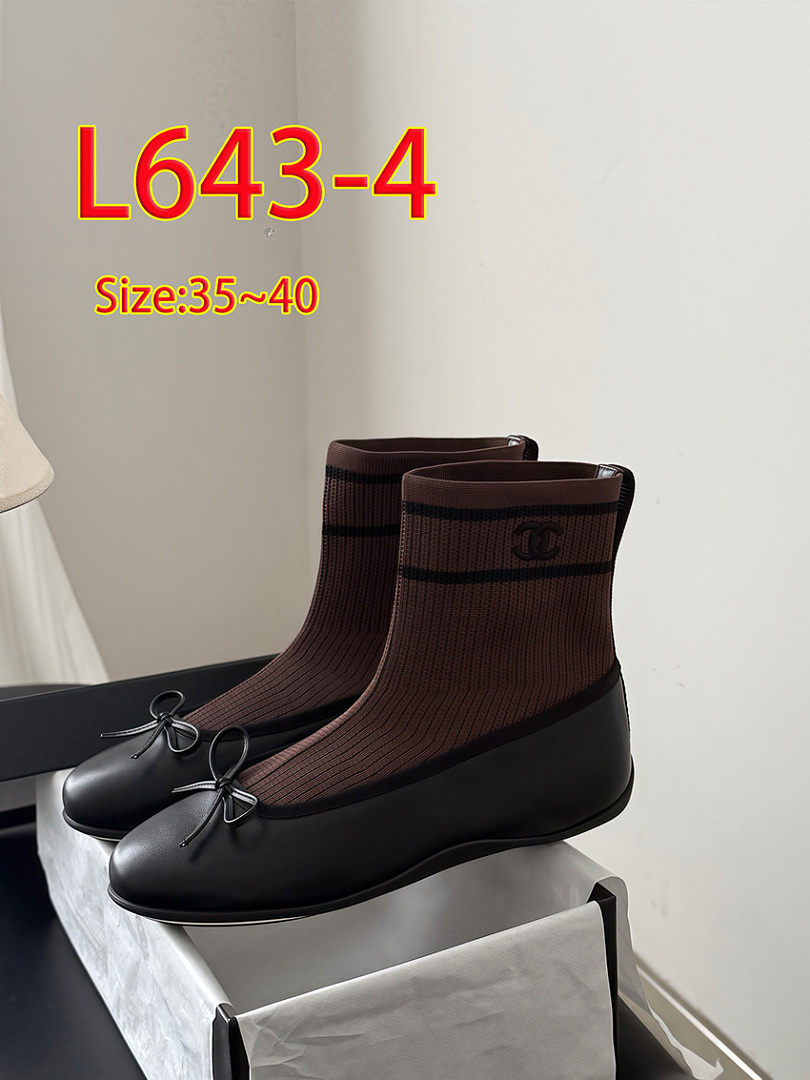 Chanel Sock Sneakers · L643 — תמונה 14