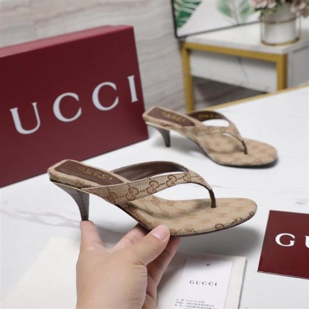 MZ59 Gucci high-heeled sandals $52 — תמונה 5