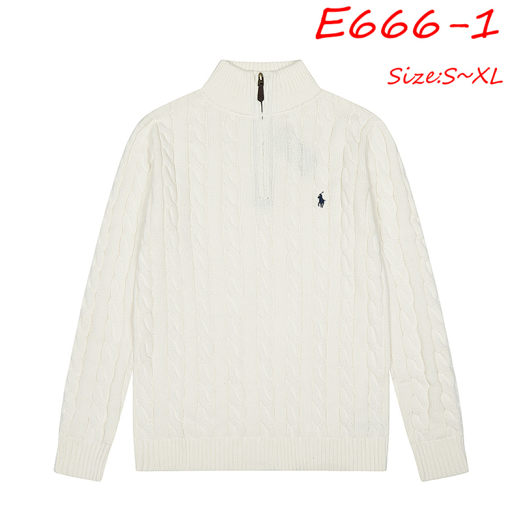 Polo Ralph Lauren Cable-Knit Quarter-Zip Sweater · E666 — תמונה 20