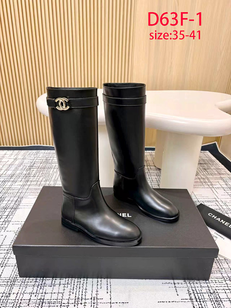 Chanel CC Buckle High Boots · D63F — תמונה 4