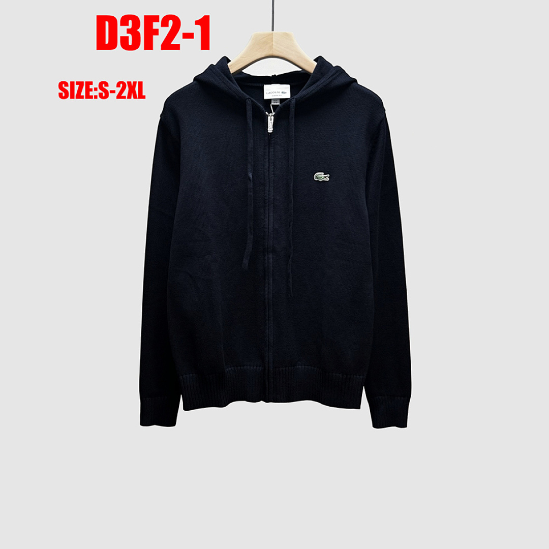 Lacoste Zip-Up Fleece Hoodie · D3F2 — תמונה 4