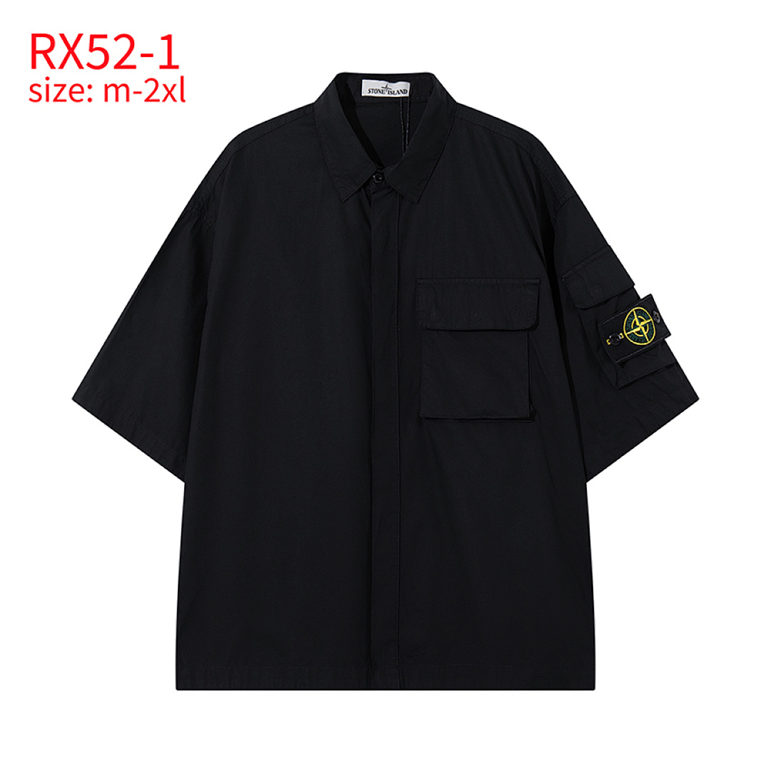Stone Island Comfort-fit short-sleeve shirt · RX52 — תמונה 9