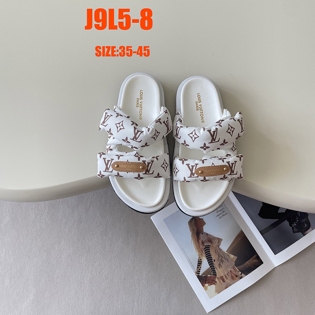 Louis Vuitton Bom Dia Flat Comfort Mule · J9L5 — תמונה 9
