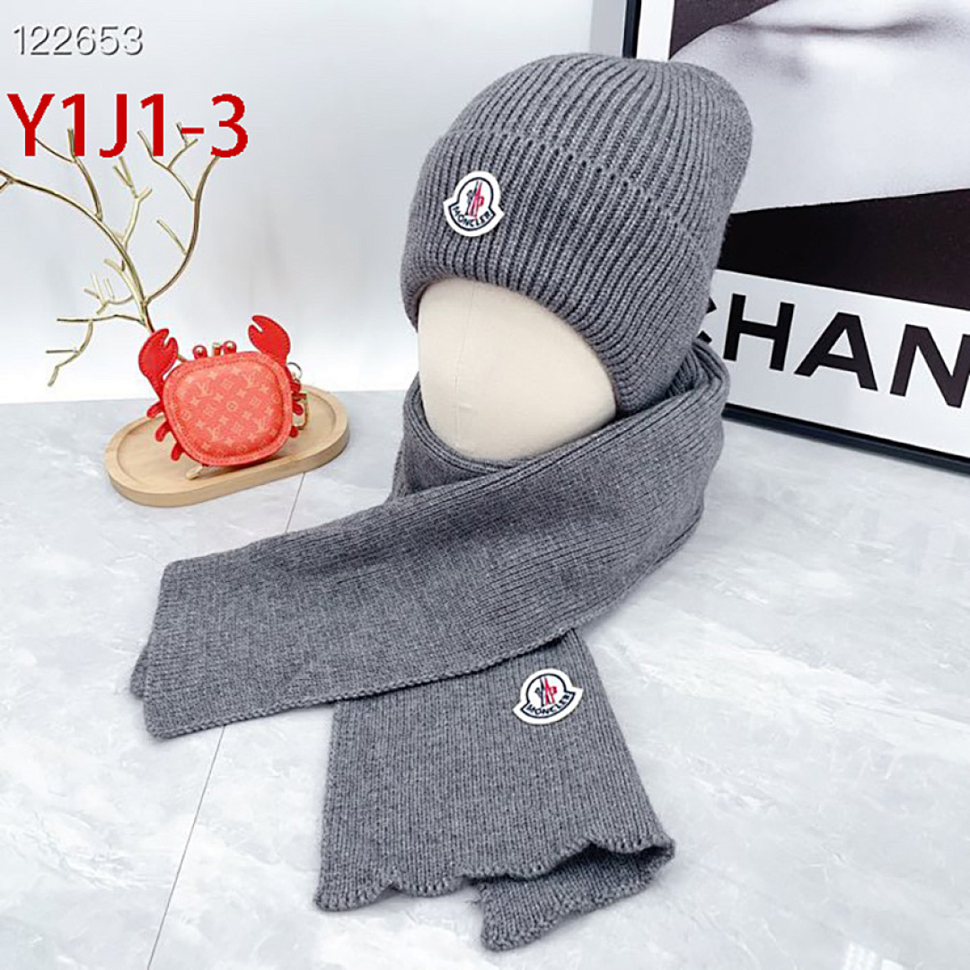 Moncler — כובע וצעיף · Y1J1 — תמונה 12