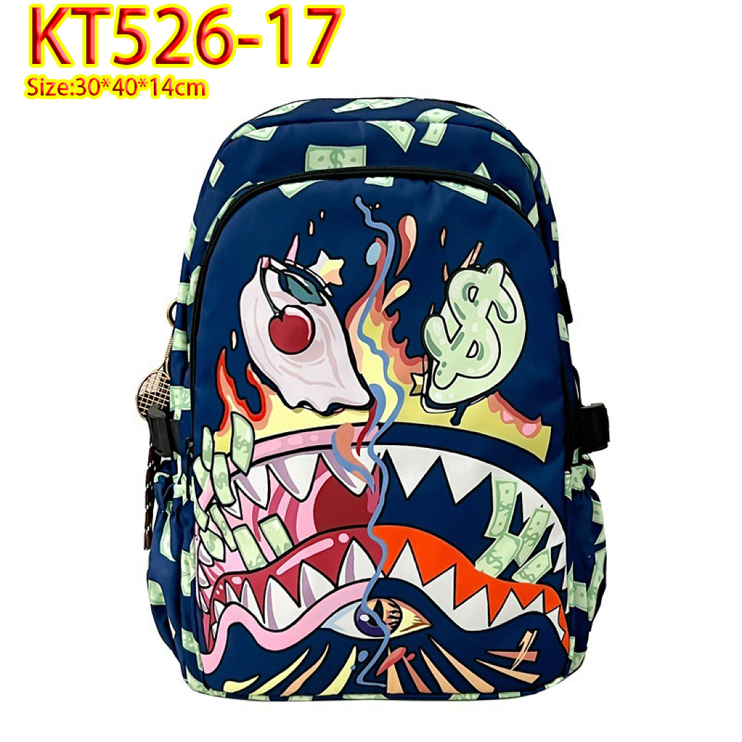 BAPE Shark Day Pack · KT526 — תמונה 15
