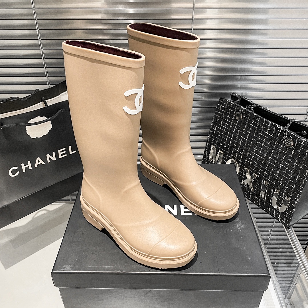 Chanel Caoutchouc CC High Boots · H3H — תמונה 10