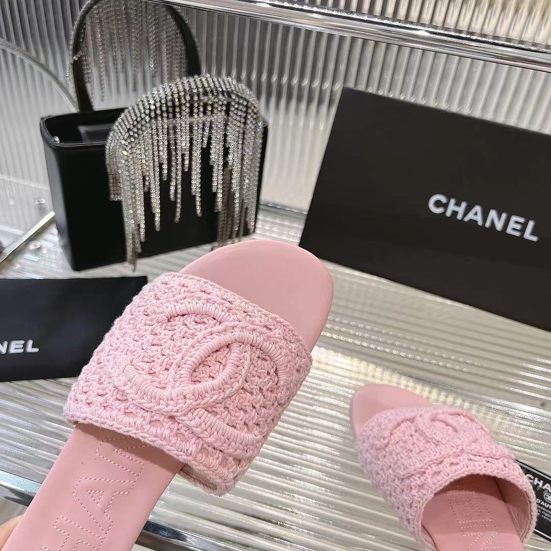 Chanel Crochet CC Mules · J85U — תמונה 10