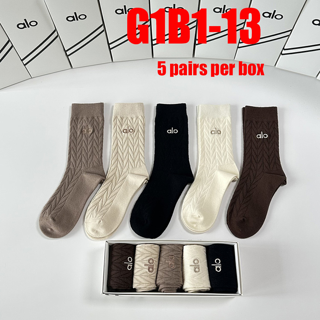 Alo Yoga Half-Crew Understated Sock · G1B1 — תמונה 18
