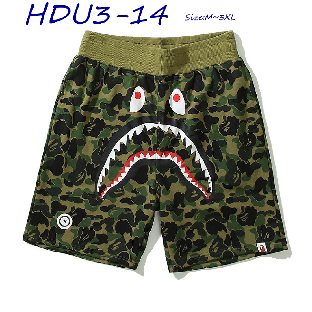 BAPE ABC Camo Shark Sweat Shorts · HDU3 — תמונה 14