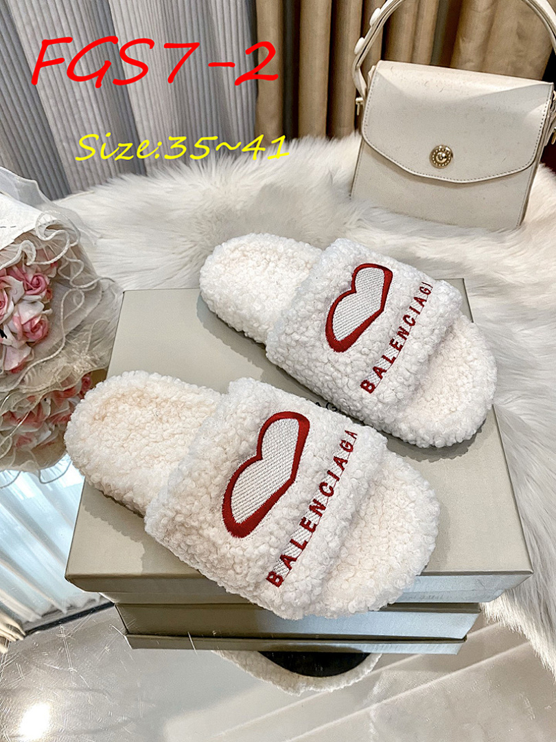Balenciaga Furry Open Mule · FGS7 — תמונה 10