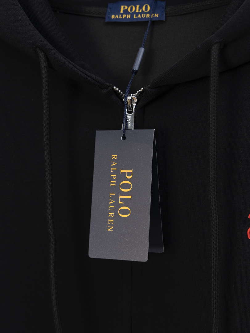 Ralph Lauren Double Knit Zip-Up Hoodie · TT03 — תמונה 5