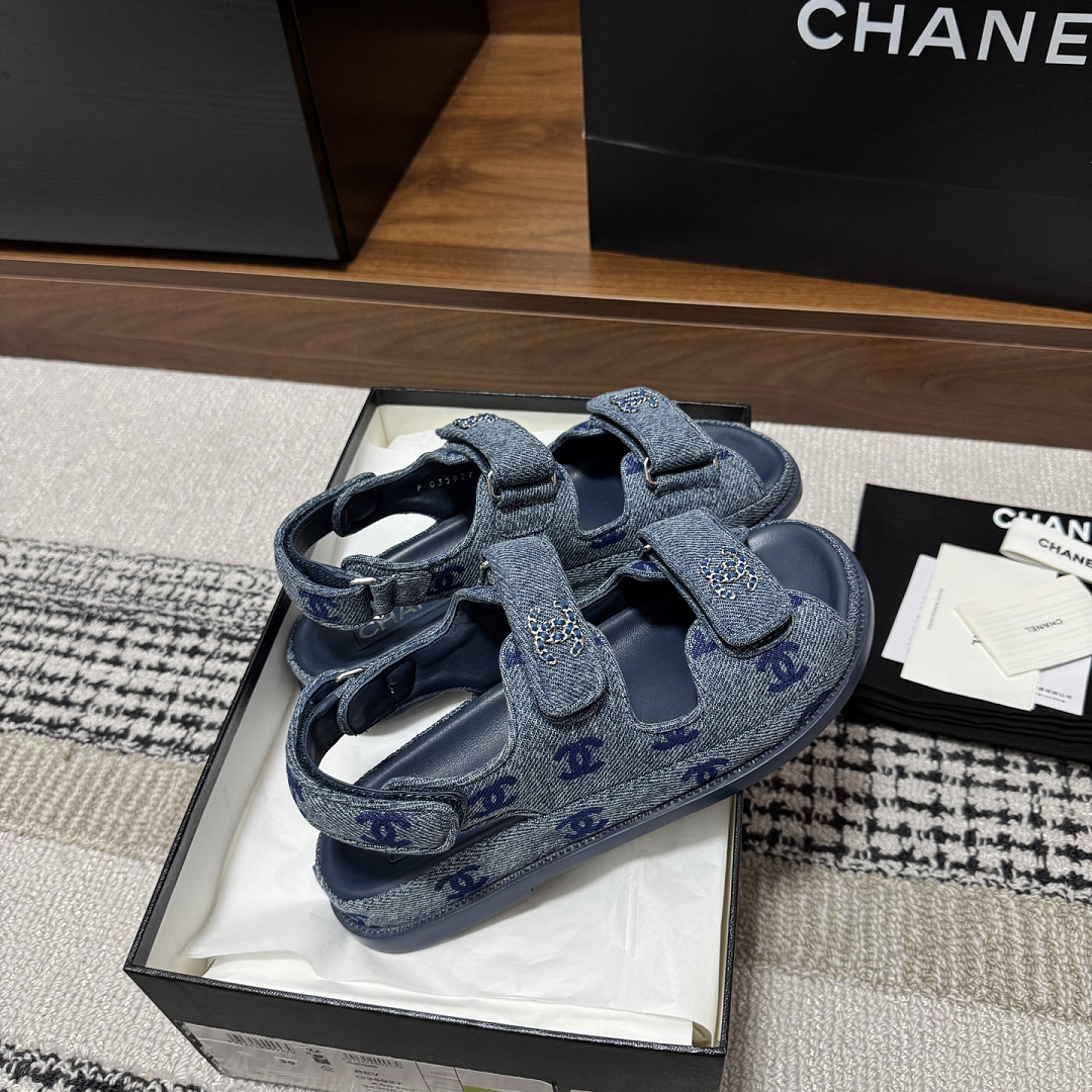 Chanel CC Dad Sandals · LX52 — תמונה 13